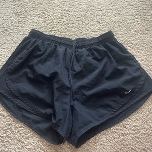 Nike Black Athletic Shorts Moisture-Wicking Lightweight